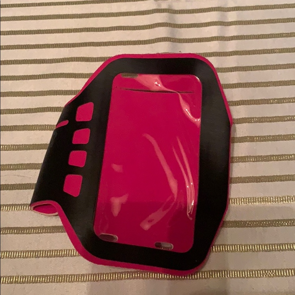 Workout phone arm holder